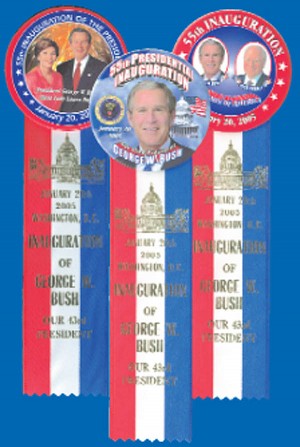 George W. Bush Buttons